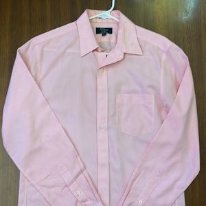 Pink checkered button down